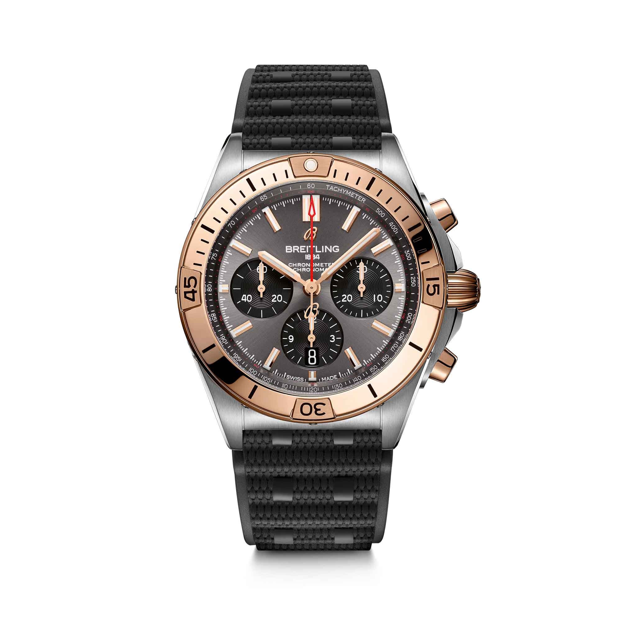 Breitling Chronomat B01 Automatic Chronograph 42 mm Stainless Steel and Red Gold Maison Birks